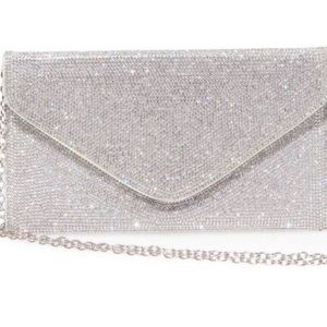 Crystal Rhinestone Clutch Steve Madden